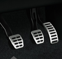 Stainless-steel pedals